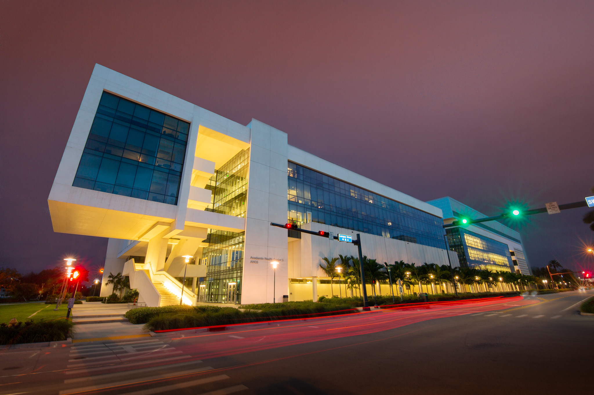 Photo of the building where FIU Stempel College is located. 