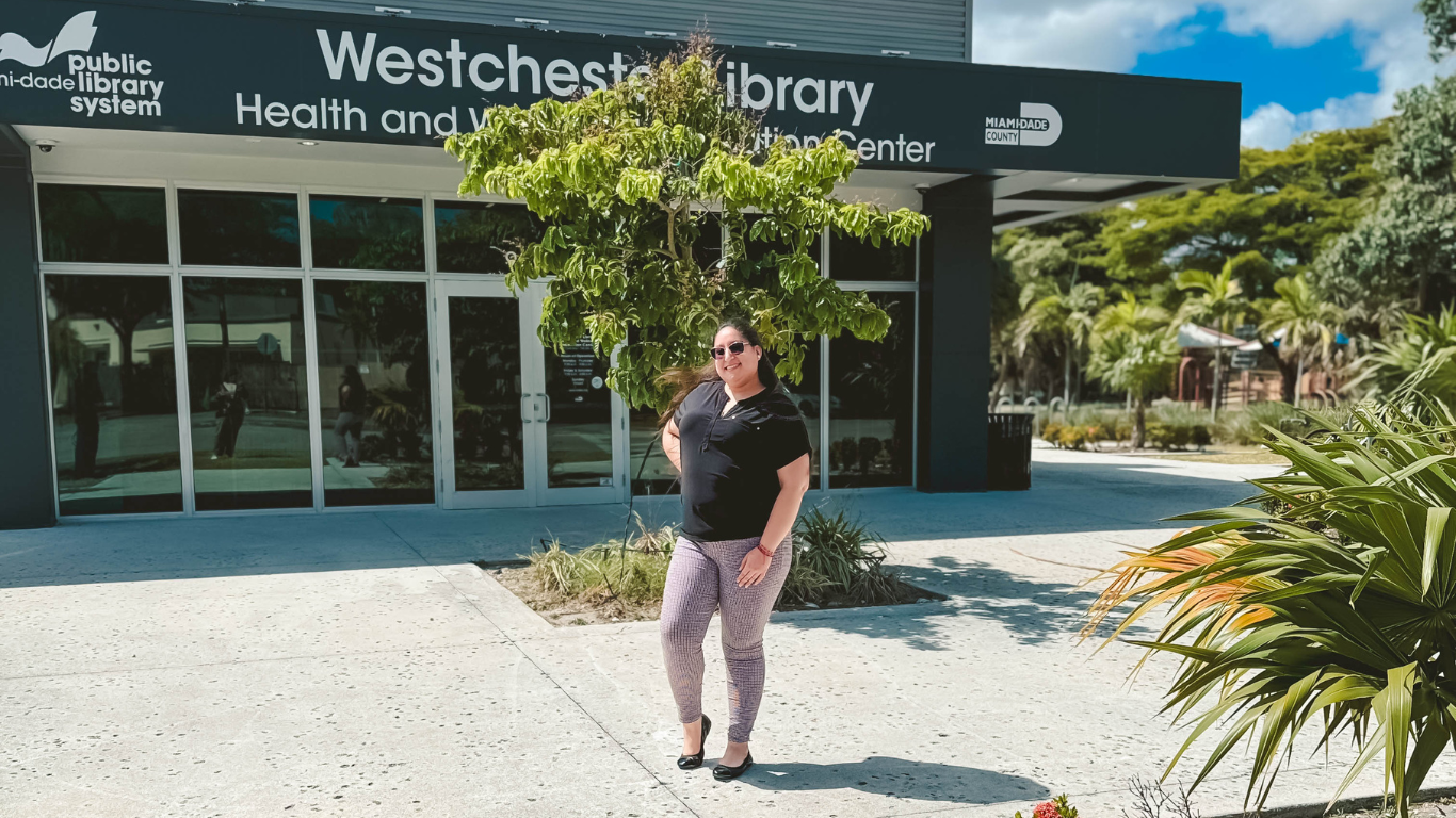 Javiera Navarro, library coordinator for SDA and master's in Dietetics & Nutrition student.